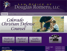 Tablet Screenshot of christiandefensecounsel.com
